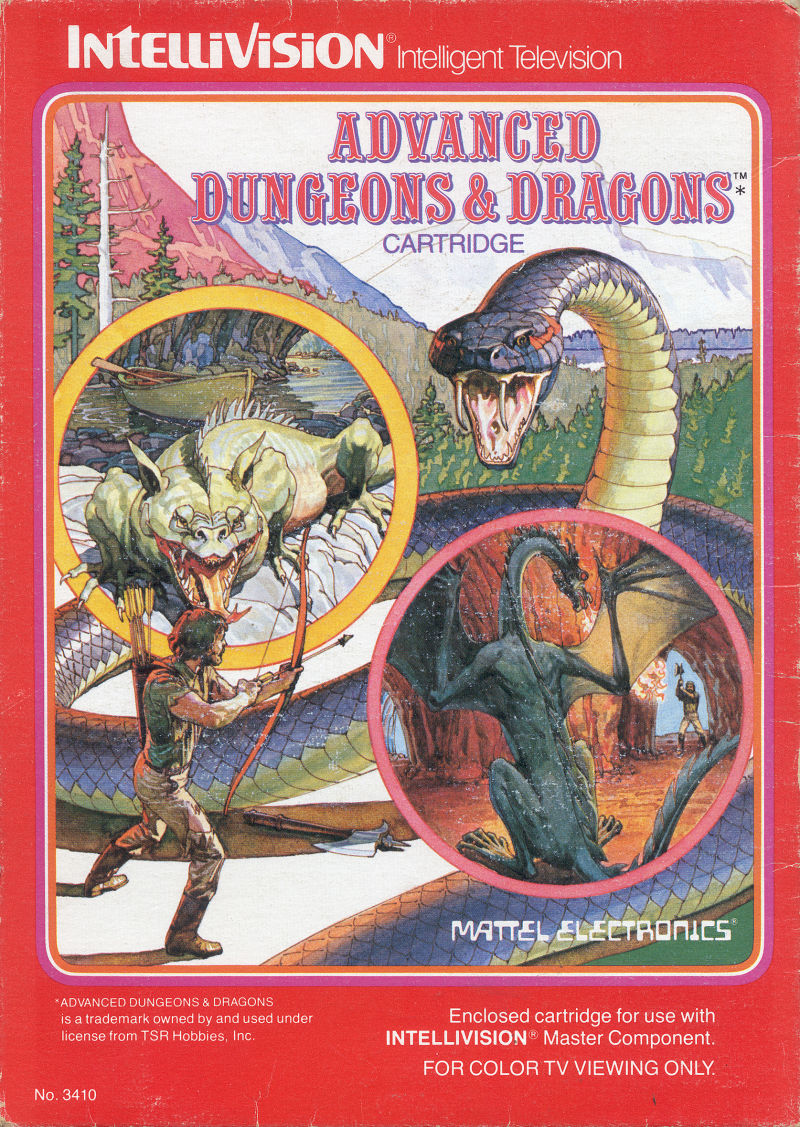 INT: ADVANCED DUNGEONS AND DRAGONS (GAME) INT: ADVANCED DUNGEONS AND DRAGONS (GAME)